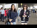 Adah Sharma &amp; Kajal Agarwal Spotted At Airport