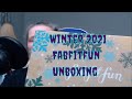 Winter 2021 Fabfitfun Unboxing