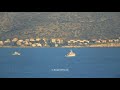 Turkish Research and Survey vessel Tubitak Marmara south of Cesme port in Chios Strait.