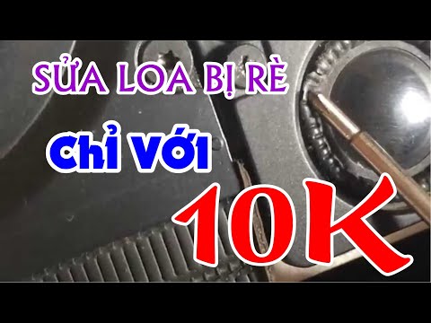 Sửa loa laptop bị rè chỉ với 10K | Fix broken laptop has broken with 0.5$ (#008) | Foci