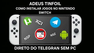 How to install games on Nintendo Switch directly from Telegram without a PC.