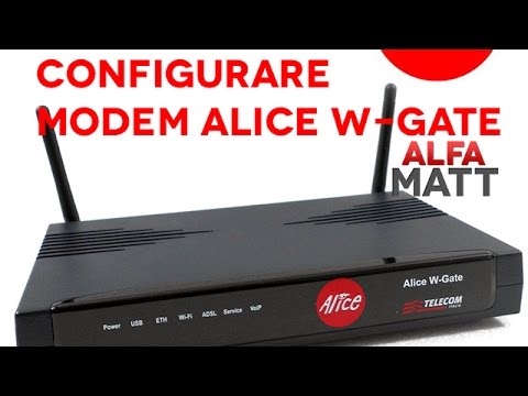 Attivare Wifi Modem Alice Gate