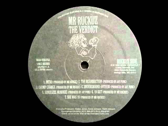 Mr Ruckuz / The Verdict CD付き