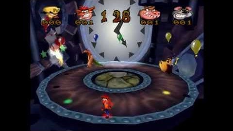 Crash Bash - Ring Ding Crystal (Co-op with PR)
