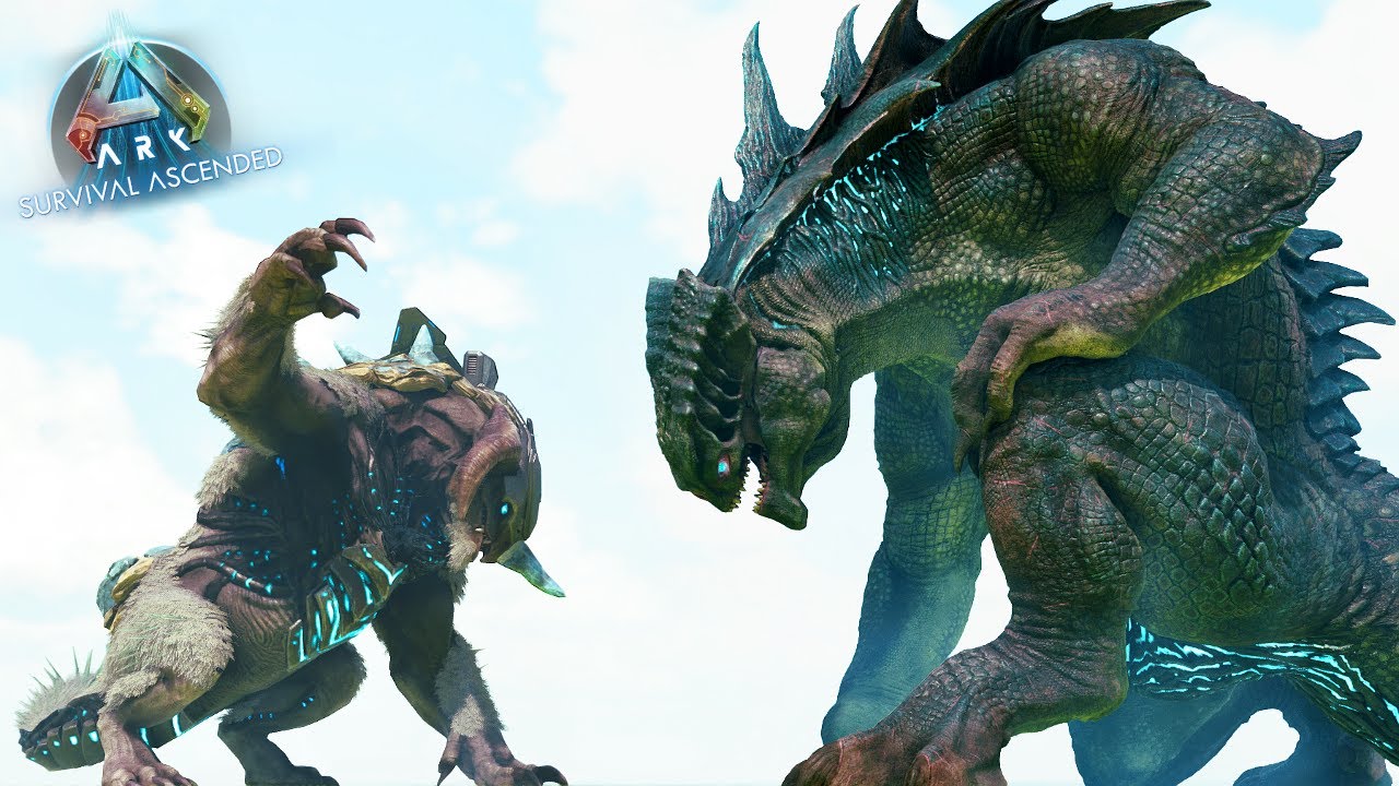 ICE TITAN vs WANDERING KING TITAN | Ark Ascended Battle [Ep.58] - YouTube