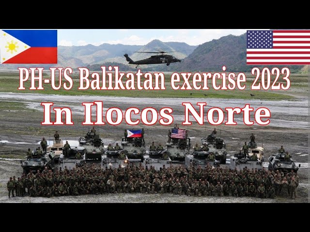 The Philippine-US Balikatan exercise 2023 will be held in Ilocos Norte -  YouTube