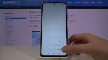 Add Event to Calendar - XIAOMI Mi 10T Lite Calendar App