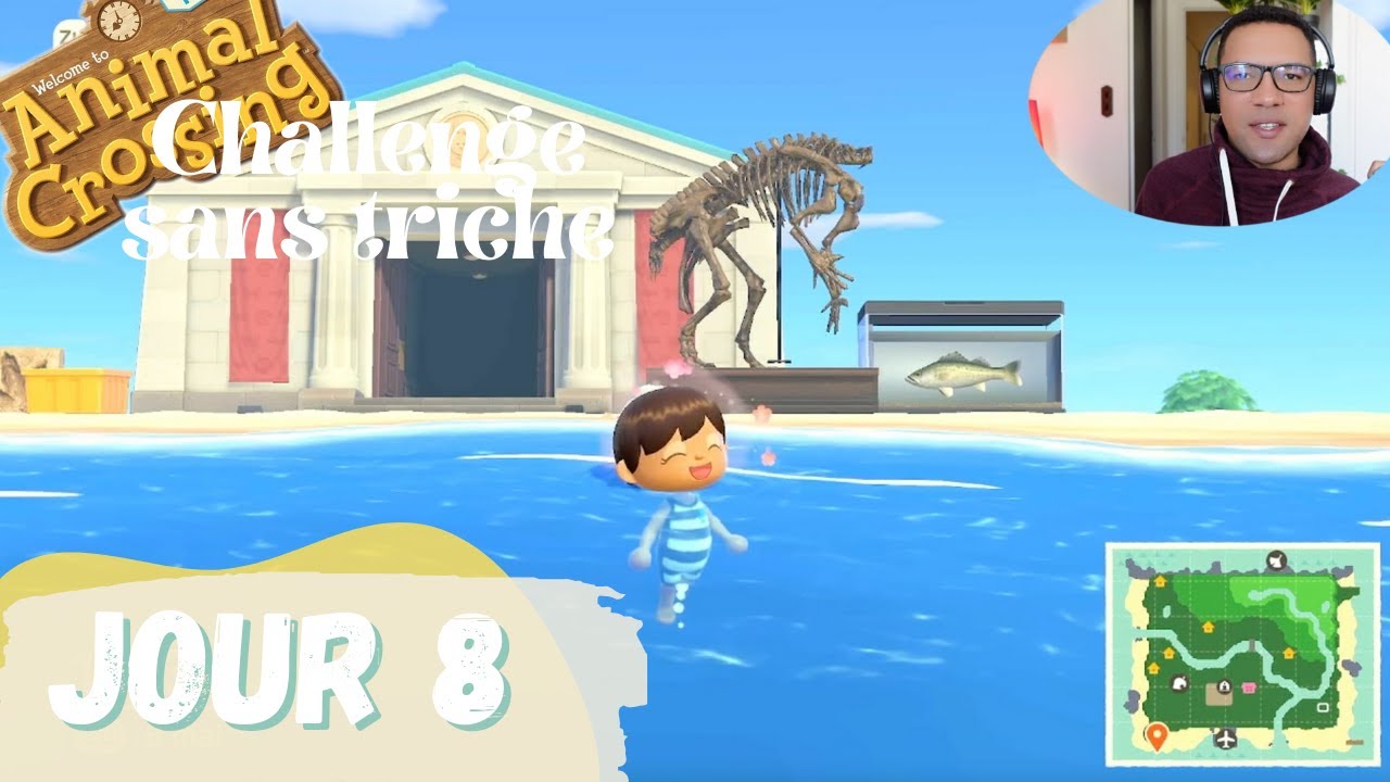 CHALLENGE JOUR 8 - COCO ET ON NAGE - ANIMAL CROSSING LET’S PLAY 🤗 🌸 