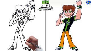 Ben 10 Omniverse All Aliens drawing free image download