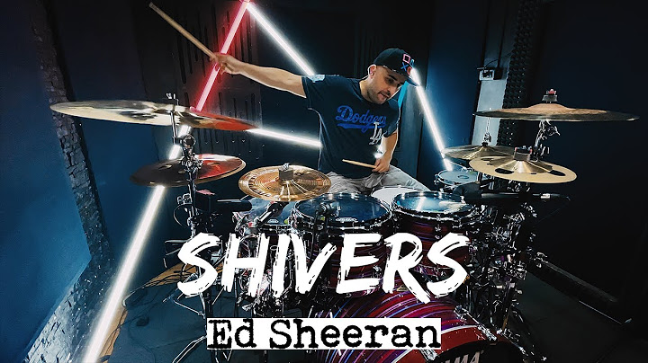 Shivers Drums version - Drums performance video thumbnail