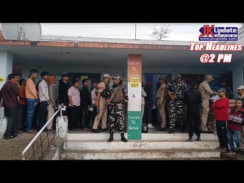 JKupdate Top Headlines @ 2pm 19 April  2024