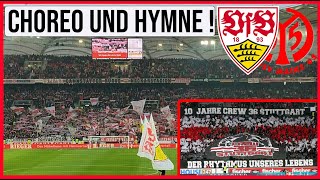 Hymne "Wilde Süden" 🎶 + Choreo Crew 36 ⚪🔴 / VfB Stuttgart 1:1 FSV Mainz 05