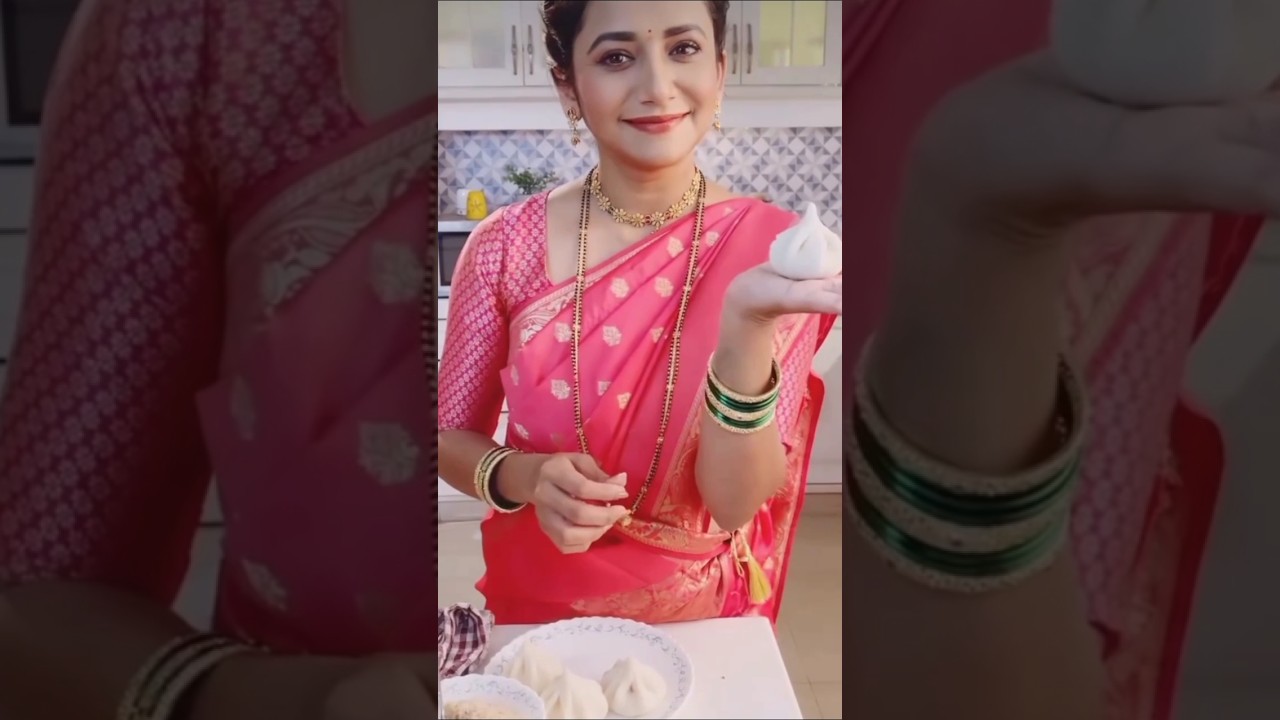 Sayali chi modak banvtana behind the scenes video tharal tar mag💖💕||