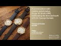Livestream | A Conversation with Roger W. Smith | Phillips London