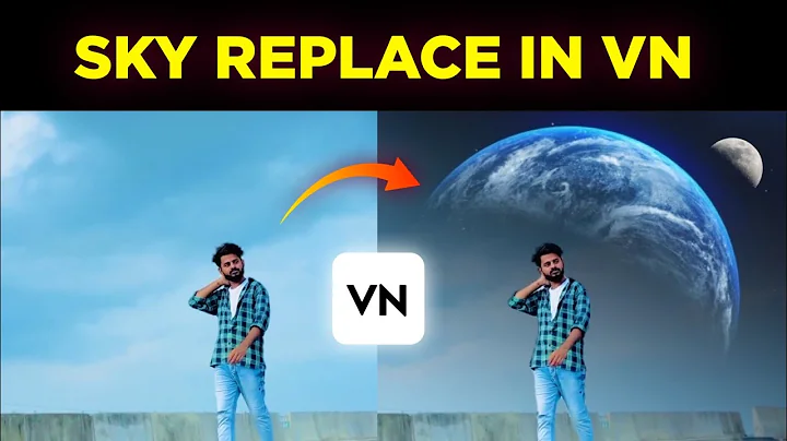 How To Replace Sky In Video | Vn Video Editor Tutorial