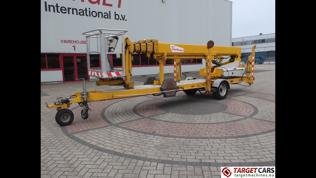 779704 THOMAS 250NW TOWABLE TELESCOPIC BOOM WORK LIFT W/JIB 2510CM 2003