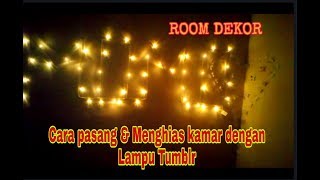 Tumblrlight #lampu #tumblrlightkuning lampu dekorasi kamar, dekorasi lampu tumblr di kamar, dekorasi. 