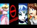 Super Smash Bros Evolution of SECRETS & EASTER EGGS (Melee to SSB4)