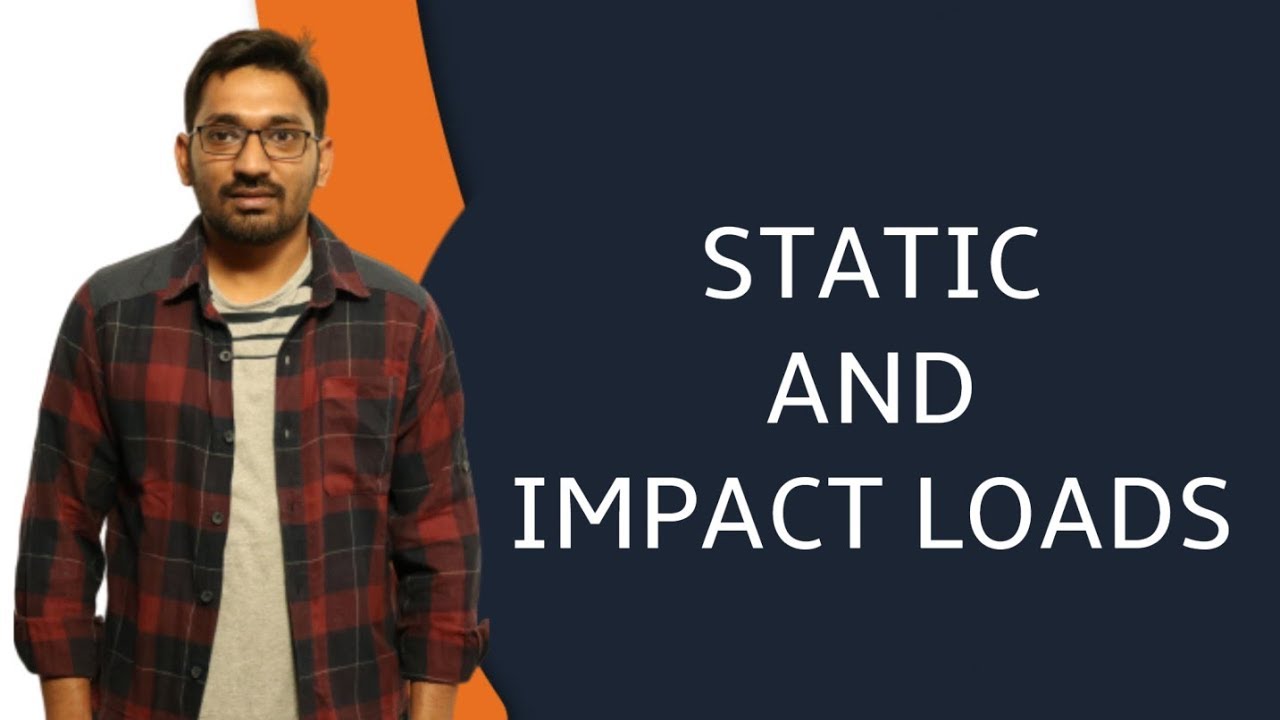 Static And Impact Loads Strength of Materials Full Course | GATE 2021 ...