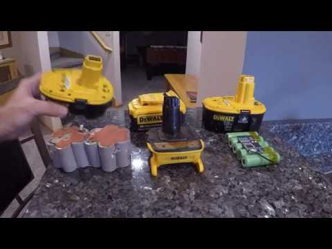 Video: Pot folosi baterii cu litiu în loc de NICD Dewalt?