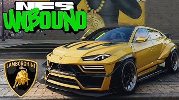 Need for Speed Unbound - 1200BHP Lamborghini Urus Widebody Customization