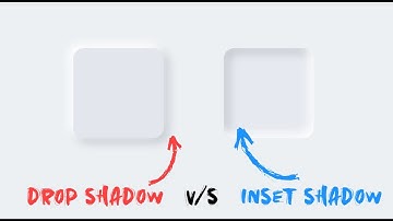Drop Shadow VS Inset Shadow | @CodingTutorialsOfficial