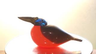 OIVA TOIKKA, Brid, kingfisher キングフィッシャー OIVA TOIKKA, Brid, kingfisher キングフィッシャー