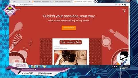 1  Informatika Kelas 9    Web Browser & CMS