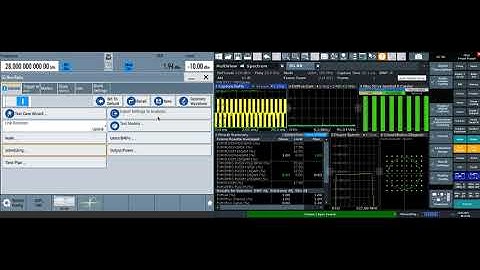 Synchronizing 5G NR settings between the SMW and FSW