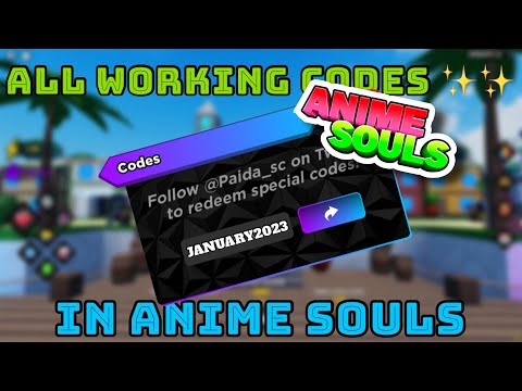 ALL THE CURRENT WORKING CODE IN ANIME SOULS !!