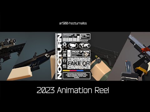 2023 Animation Reel