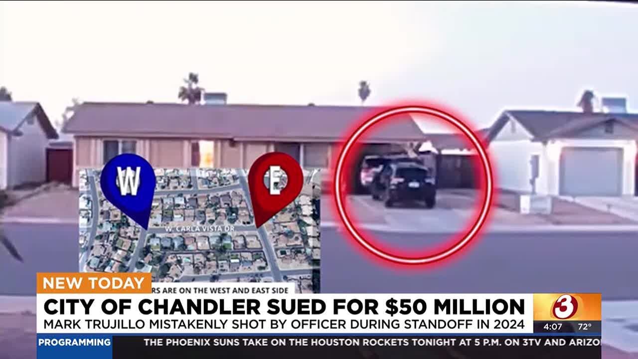 Чендлеру предъявили иск на 50 миллионов долларов за то, что полиция по ошибке застрелила человека