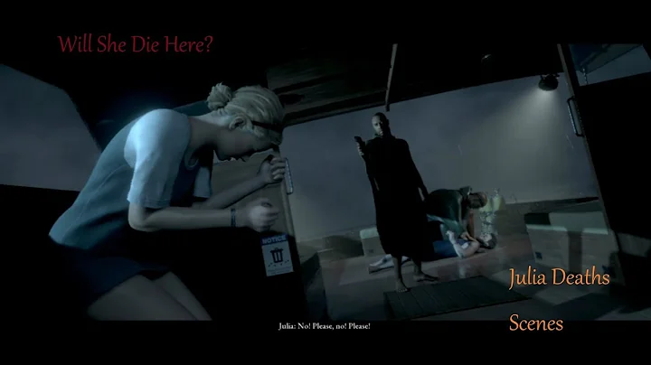 Julia Deaths Scenes : Man Of Medan The Dark Pictur...