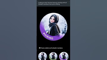 How to Apply Profile Frame in LinkedIn Application