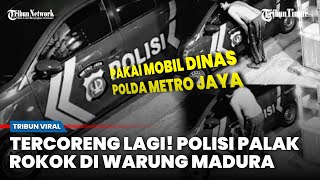 Polri Tercoreng Lagi! Viral Polisi Pakai Mobil Dinas Malak Rokok di Warung Madura Buat Netizen Murka