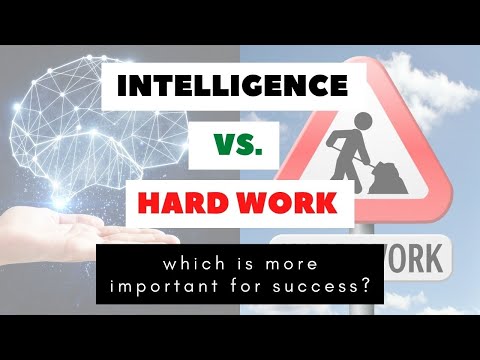 hard work or intelligence essay