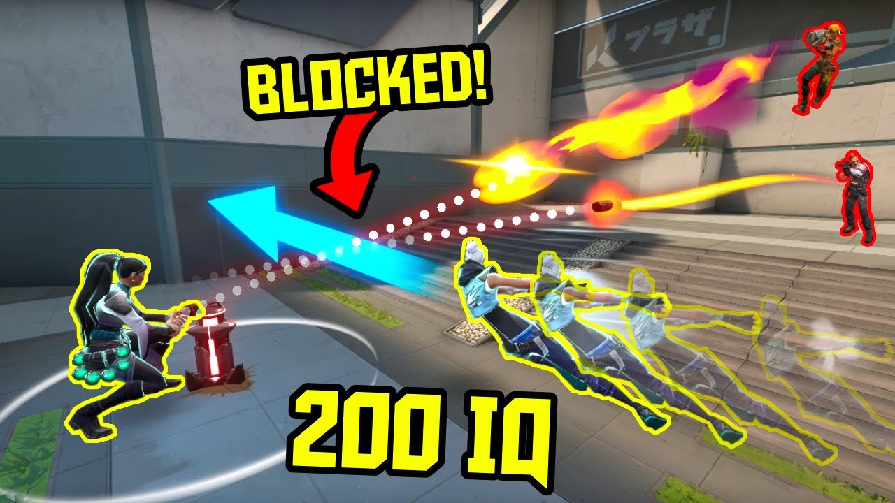 САМЫЕ УМНЫЕ МОМЕНТЫ В VALORANT 