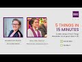 5 Things in 15 Minutes / Keep Going