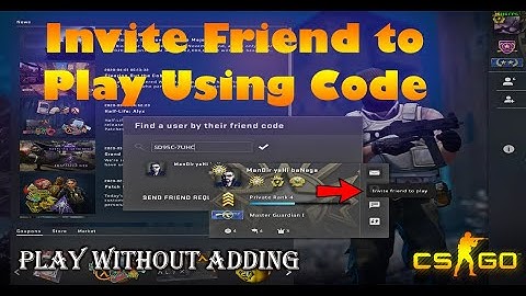 CSGO Invite a Friend Without Adding | Play with Friends without spending money on Steam | LuckyMarki