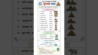 #music #best #upsc #study #tranding #notes #trandingshorts #classnotes #यूनेस्को स्थल 📗✏️💯🔥👿