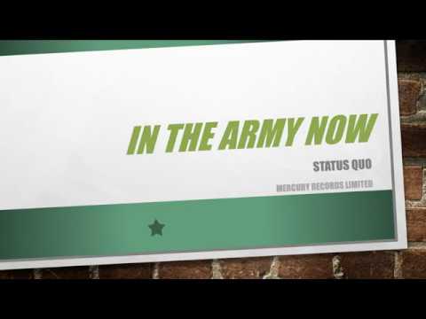 Status Quo -In The Army Now -Lyrics e Traduzido