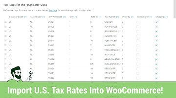How to Quickly Import US Tax Rates into WooCommerce