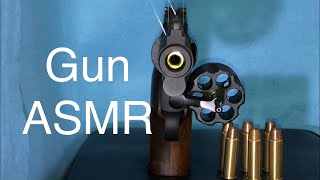 Gun ASMR Revolver Favorite angle reload Colt Anaconda 6inch Black airsoft #4