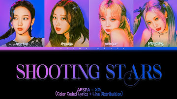 How Would AESPA Sing SHOOTING STARS By XG (Color Coded Lyrics + Line Distribuition)