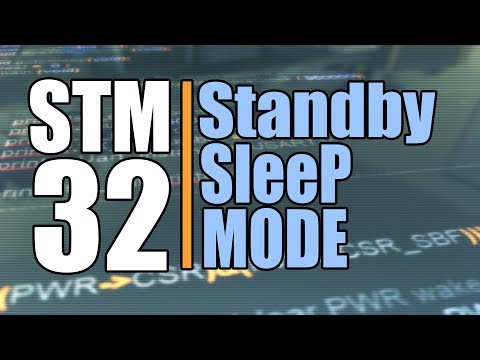 STM32 Standby / sleep  Mode tutorial