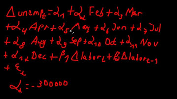 Principles of Cliometrics (Episode 43) - Seasonality in Time-Series Regression