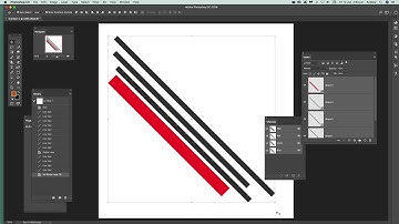 Straight Diagonal Line Creation In Photoshop For Beginners | CC 2025 2024 Tutorial