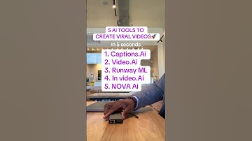 Best AI Tools for Video Editing & Creation | Save Time & Boost Quality! #aiapps #aivideo