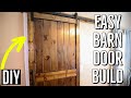 How to Make & Install a Barn Door | EASY!