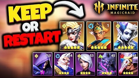 [Infinite Magicraid] KEEP or RESTART on F2P Episode 2